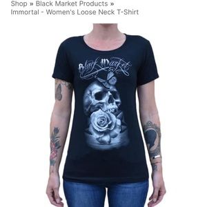 Black Market Art Immortal women’s tee